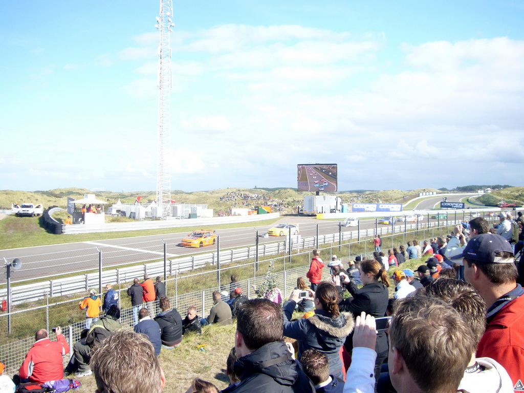 Race cars at Circuit Zandvoort, during the break of the 2007-08 Dutch A1 Grand Prix of Nations