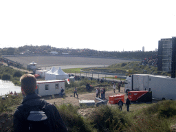 Tim`s friend at Circuit Zandvoort, before the Main Race of the 2007-08 Dutch A1 Grand Prix of Nations