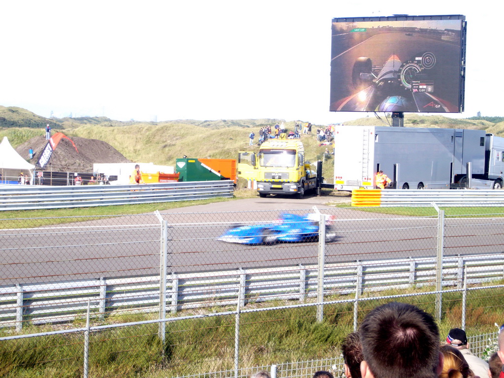 A1 race car at Circuit Zandvoort, during the Main Race of the 2007-08 Dutch A1 Grand Prix of Nations