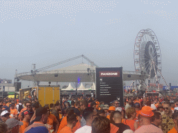Fans and the Ferris Wheel at the F1 Fanzone at Circuit Zandvoort, during the Porsche Mobil 1 Supercup Race