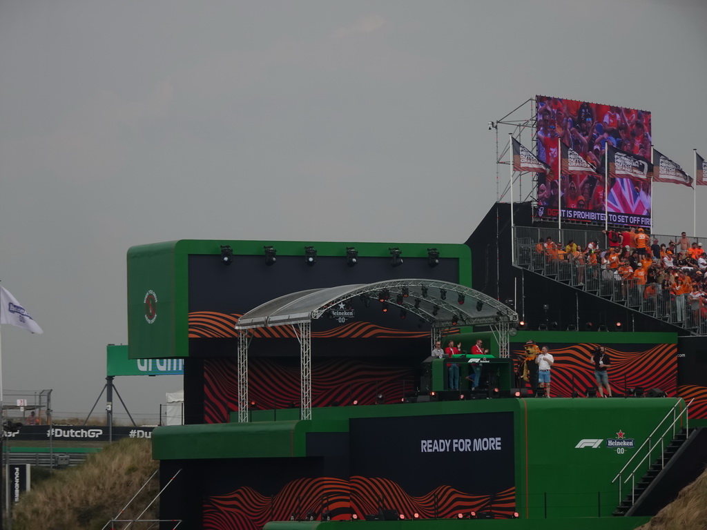 Interval act on the Arena Stage at Circuit Zandvoort, viewed from the Eastside Grandstand 3