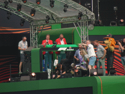 The Formula 1 Heineken Dutch Grand Prix 2022 trophy on the Arena Stage at Circuit Zandvoort, viewed from the Eastside Grandstand 3