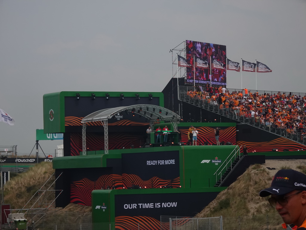 Interval act on the Arena Stage at Circuit Zandvoort, viewed from the Eastside Grandstand 3