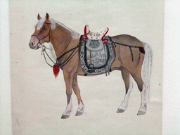 Painting of a horse at the Henan Provincial Museum