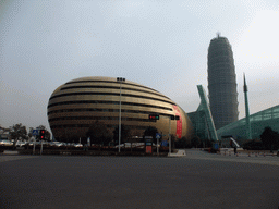 zhengzhou_2_104 - 170 kb - 1024x768 - The Henan Art Center and the Greenland Square building at the Zhengdong New Area The Henan Art Center and the Greenland Square building at the Zhengdong New Area