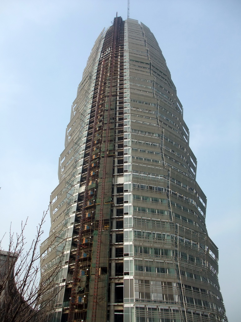 The Greenland Square building at the Zhengdong New Area