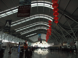 Departure Hall of Zhengzhou Xinzheng International Airport