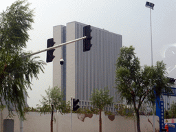 Skyscraper at Zhengguang Road, viewed from the car