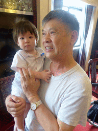 Max and Miaomiao`s father at the Yufengyuan Jindingdian restaurant