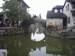 Bridge over a canal at the Zhouzhuang Water Town