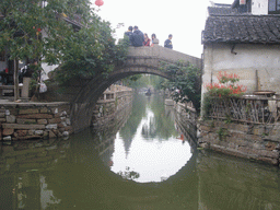 Bridge over a canal at the Zhouzhuang Water Town