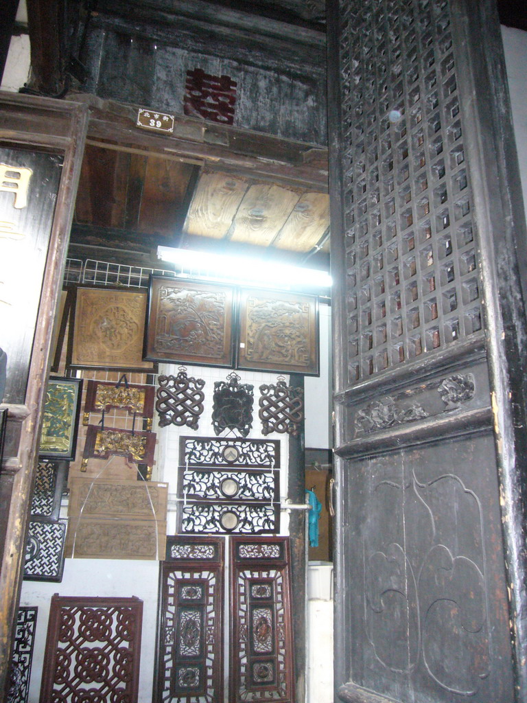 Decorations in a house at the Zhouzhuang Water Town