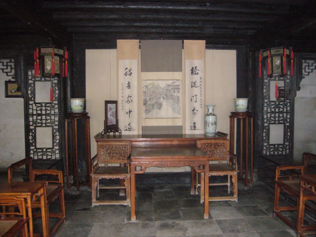 Interior of a house at the Zhouzhuang Water Town