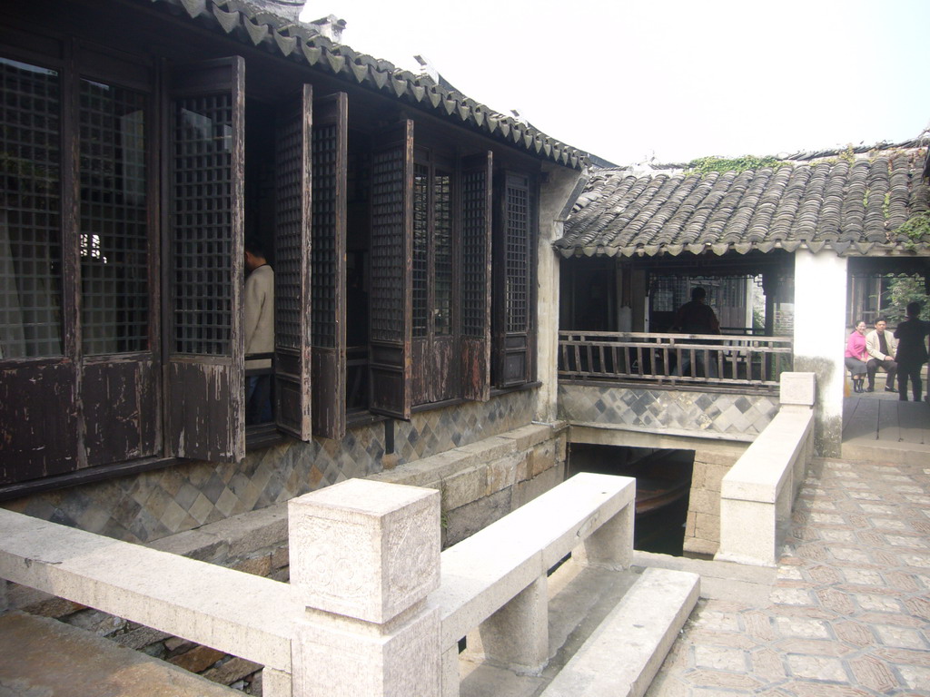 Front of a house at the Zhouzhuang Water Town