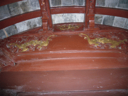 Wooden relief in a house at the Zhouzhuang Water Town