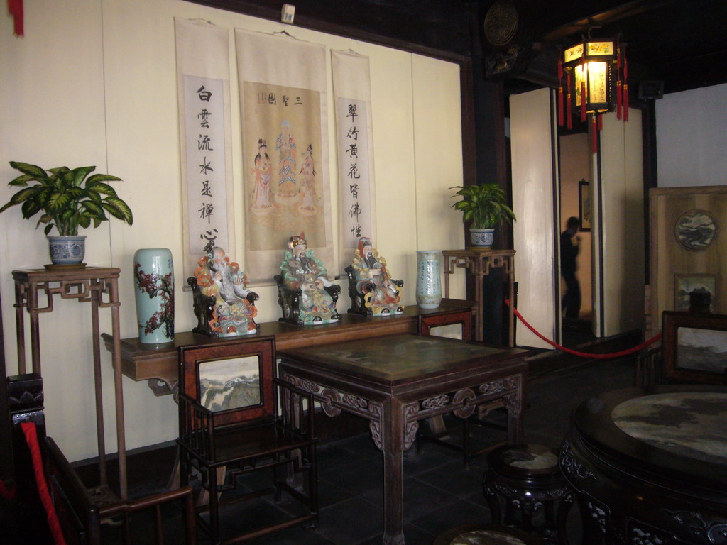 Interior of a house at the Zhouzhuang Water Town