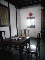 Interior of a house at the Zhouzhuang Water Town