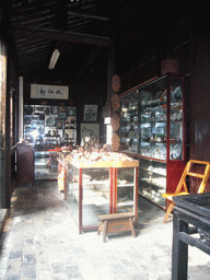 Interior of a porcelain shop at the Zhouzhuang Water Town
