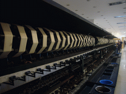 Interior of a clothes factory, on the way back to Shanghai