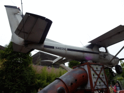 Airplane at the main square of Dinoland Zwolle