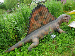 Dimetrodon statue at Dinoland Zwolle