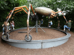 Spider cycle carousel at Dinoland Zwolle