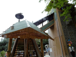 Entrance to the watchtower at Dinoland Zwolle