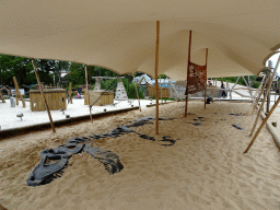 The DinoDig excavation site at Dinoland Zwolle